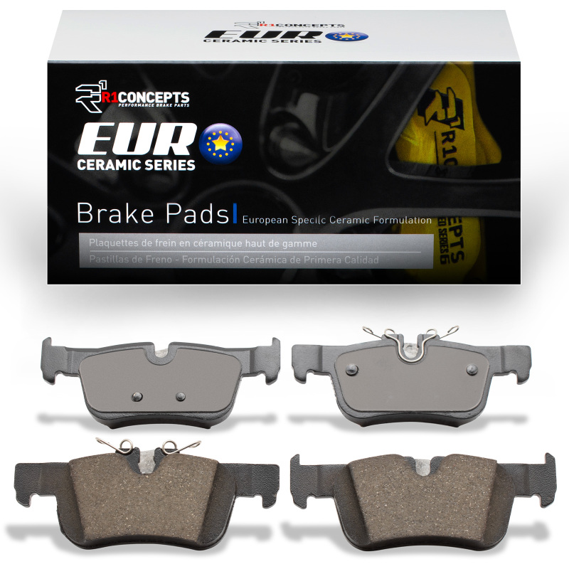 Mini Cooper Clubman Brake Pads - Rear - R1 Concepts - EURO Ceramic - `14-`26